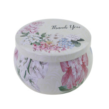 Candle Jars with Lid Bulk Round Candle Container Tins Mini Empty Storage Box 45*63*42mm